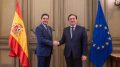 Foreign ministers Nasser Bourita and Jose Manuel Albares of Morocco and Spain