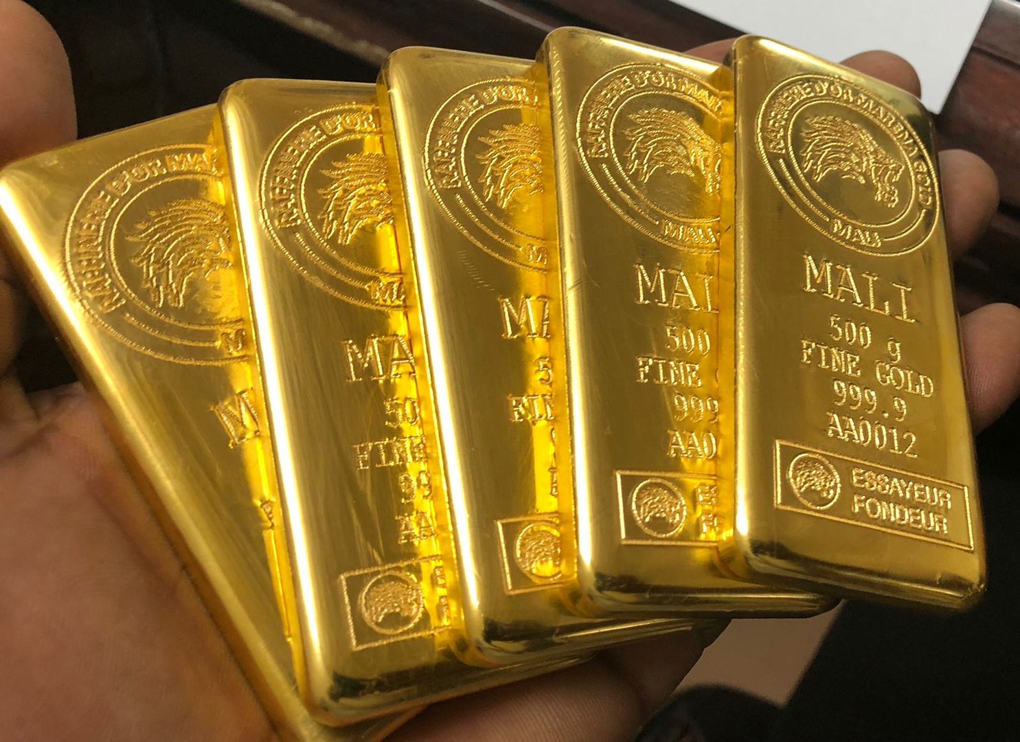 Production d'or du Mali